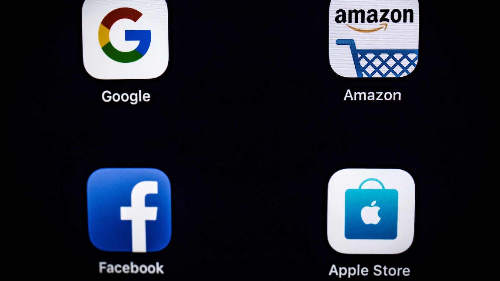 Google, Facebook, Amazon et Apple