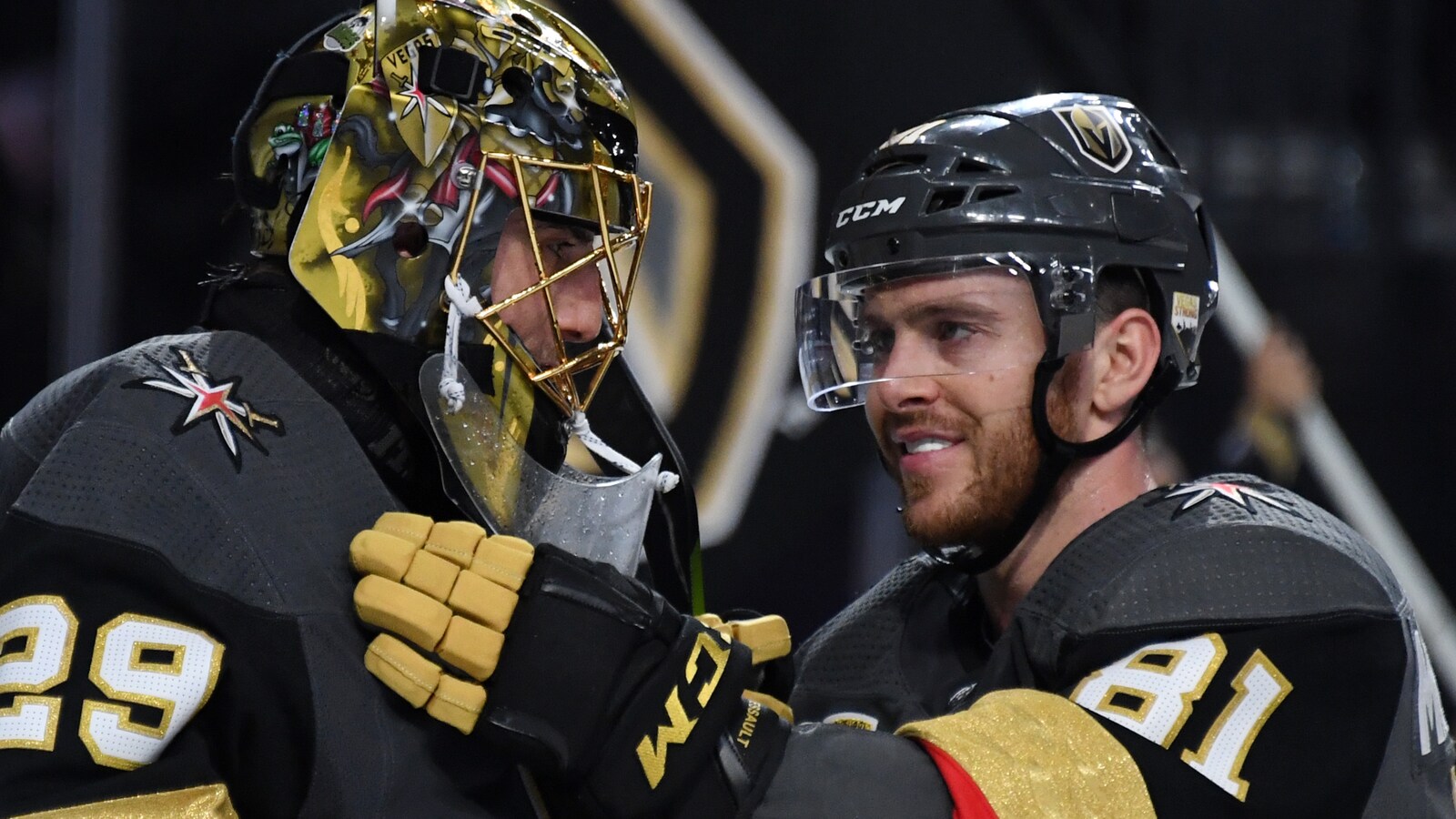 Marc-André Fleury et Jonathan Marchessault