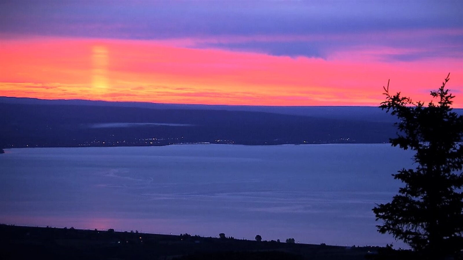 Coucher de soleil en Gaspésie