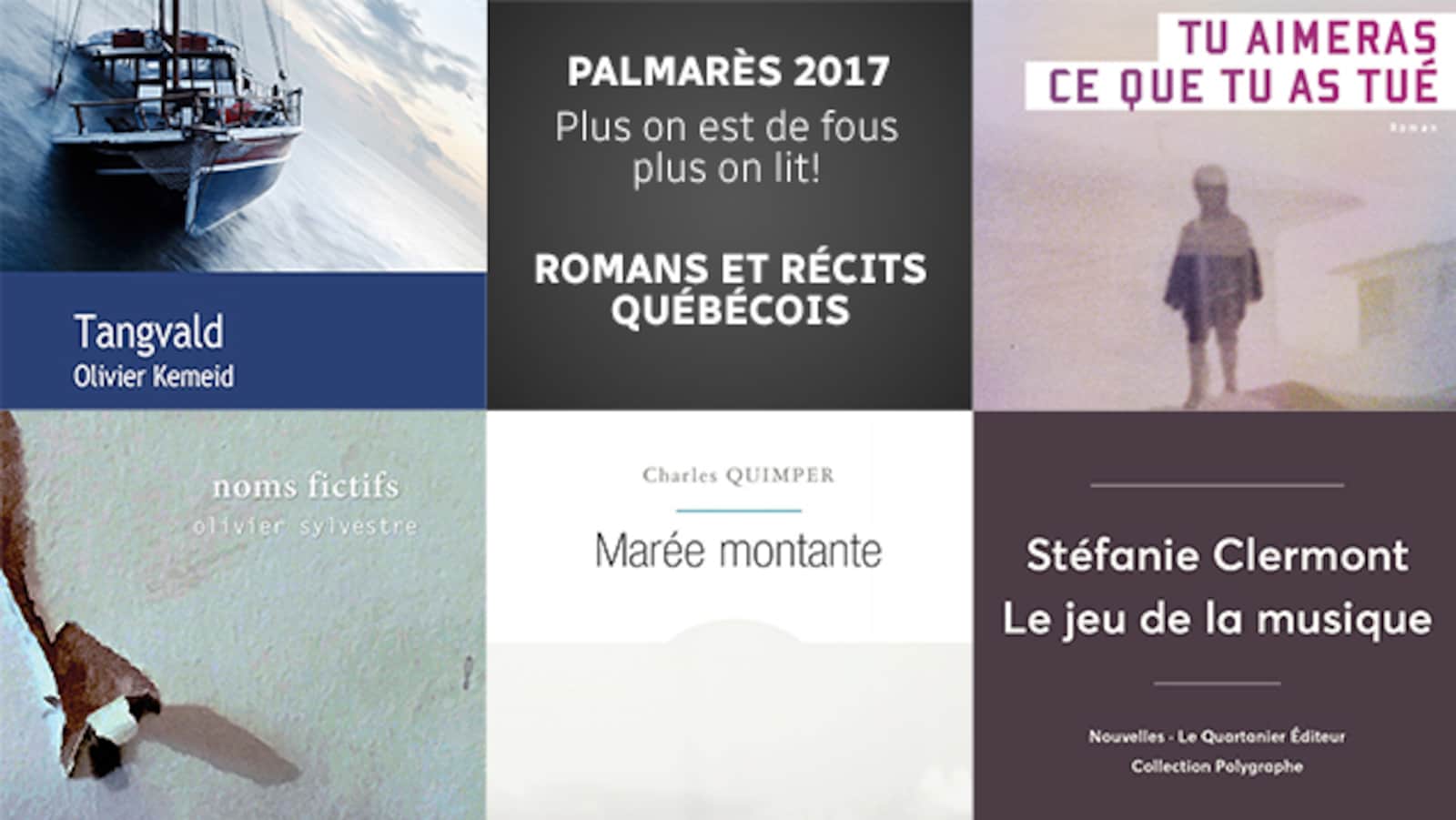 Quelques-uns des meilleurs romans québécois de l'année 2017 selon l'équipe de <em>Plus on est de fous, plus on lit!</em>