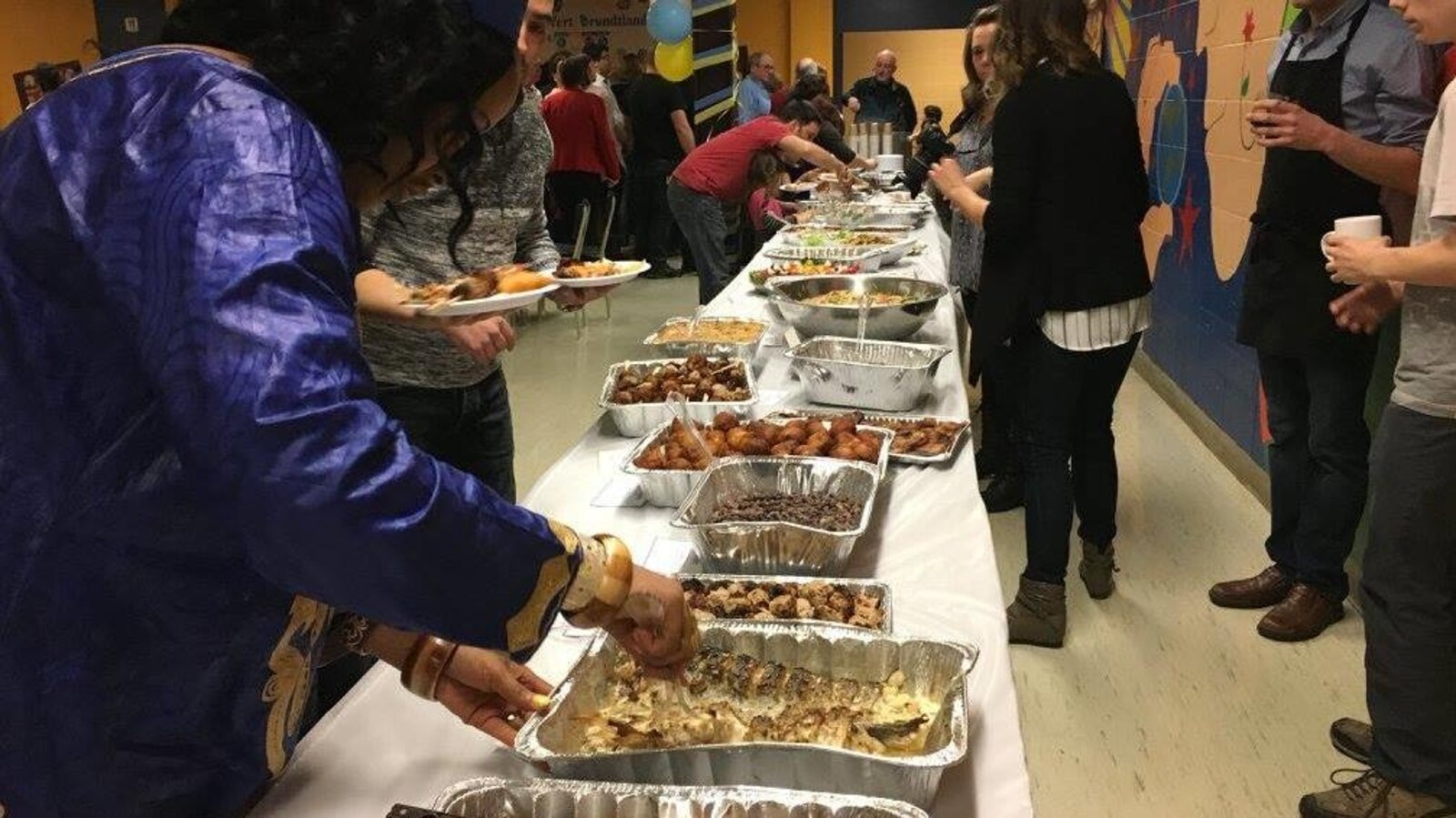 Repas interculturel (archives)