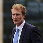 Marc Miller à la colline du Parlement, à Ottawa.