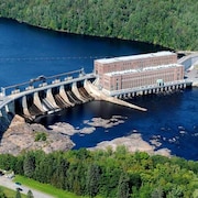 Une barrage hydroélectrique