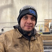 José Guadalupe Briano Esparza au travail.