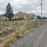 Le lieu de la sortie de route.