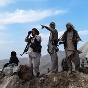 Des combattants afghans.