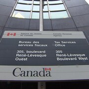 Le bureau montréalais de l'Agence du revenu du Canada