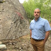 Alain Lozier, vice-président du club d'escalade Rappel du nord.