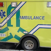 Une ambulance à Rouyn-Noranda.