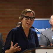 La candidate à la mairie Ana Bailão.