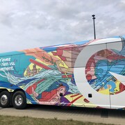L'autobus du PQ à l'élection de 2018