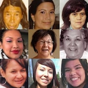 Quelques-unes des femmes autochtones assassinées ou disparues recensées par CBC