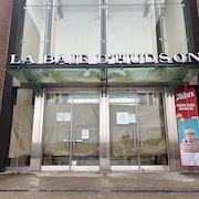 La devanture du magasin à Québec.