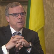 Le premier ministre de la Saskatchewan lors d'une entrevue de fin d'année accordée à CBC en Saskatchewan