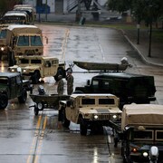 La garde nationale américaine dépêchait des effectifs à La Nouvelle-Orléans, avant que l'ouragan ne frappe la côte dans la nuit de samedi à dimanche. 