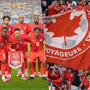 L'&eacute;quipe de soccer du Canada.
