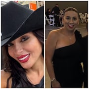 Les portraits de Paula Callejas et de Cynthia Olivera, de nationalité canadienne.