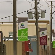 Le centre-ville de Chapleau.