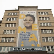 L'Hôpital Sainte-Justine.