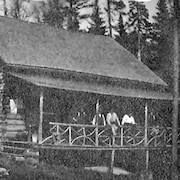 Un des chalets du Club Appalaches, au Bas-Saint-Laurent.