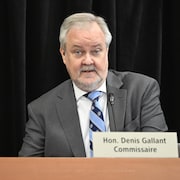 Le commissaire Denis Gallant.