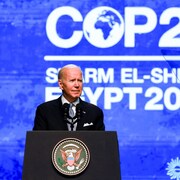 Joe Biden à la COP27.