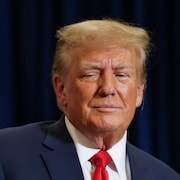 Portrait de Donald Trump.