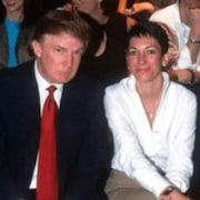 Ghislaine Maxwell et Donald Trump.