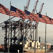 Un cargo au Port Elizabeth, dans le New Jersey, le 22 septembre 2025.