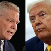 Ontario Premier Doug Ford, left, and U.S. President Donald Trump. 