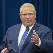 Le premier ministre ontarien Doug Ford 