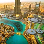 Le centre-ville de Dubai.