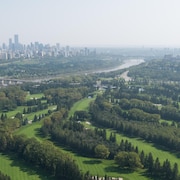 Panorama de la ville d'Edmonton.