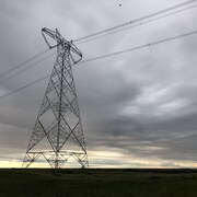 Pylône électrique.