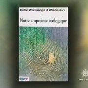 Couverture du livre « Notre empreinte écologique » des chercheurs Mathis Wackernagel et William Rees.