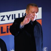 Recep Tayyip Erdogan et sa femme, Ermine.