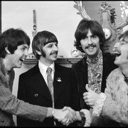 « Les Beatles chez Brian Epstein », photographie de Linda McCartney 