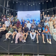 Garou, Claude Dubois, Marie-Denise Pelletier, Ariane Moffatt, Bleu Jeans Bleu, Sarahmé et plusieurs autres vont offrir le grand spectacle de la Fête nationale sur les Plaines d'Abraham. 