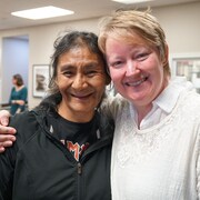 Yvonne Hunter et Holly Gauvin.