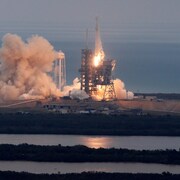 Une fusée Falcon 9 de l'entreprise SpaceX a décollé du Centre spatial Kennedy, en Floride, le 19 février 2017.