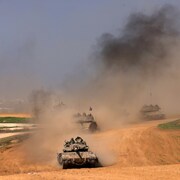 Des chars israéliens.