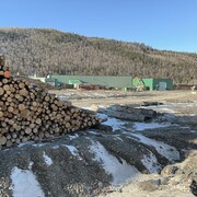 Extérieur de l'usine de Marsoui dans la MRC de La Haute-Gaspésie