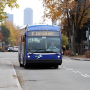 Un autobus du RTC lors d’une journée d’automne.
