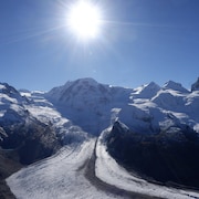 Le glacier de Gornergrat, en Suisse.