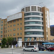 L'extérieur de l'hôpital régional de Rimouski.