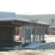 L'entrée de l'urgence de l'hôpital de Thessalon.