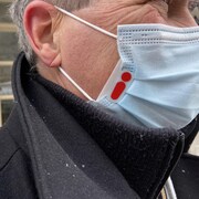 Un Immunoclip sur un masque.