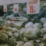 Le prix des légumes fut victime de l'inflation au début des années 1980.