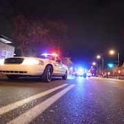 Les policiers de Québec ont intervenu sur le boulevard René-Lévesque pour un accident. 