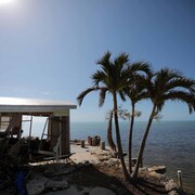 Des maisons mobiles détruites après le passage de l'ouragan Irma dans les Keys.